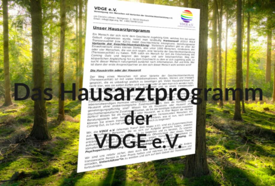 hausarztprogramm - VDGE e.V.